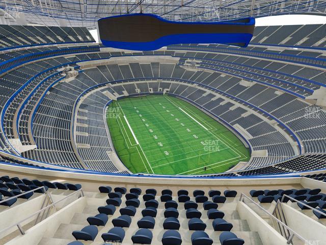 Seating view for SoFi Stadium Section 552