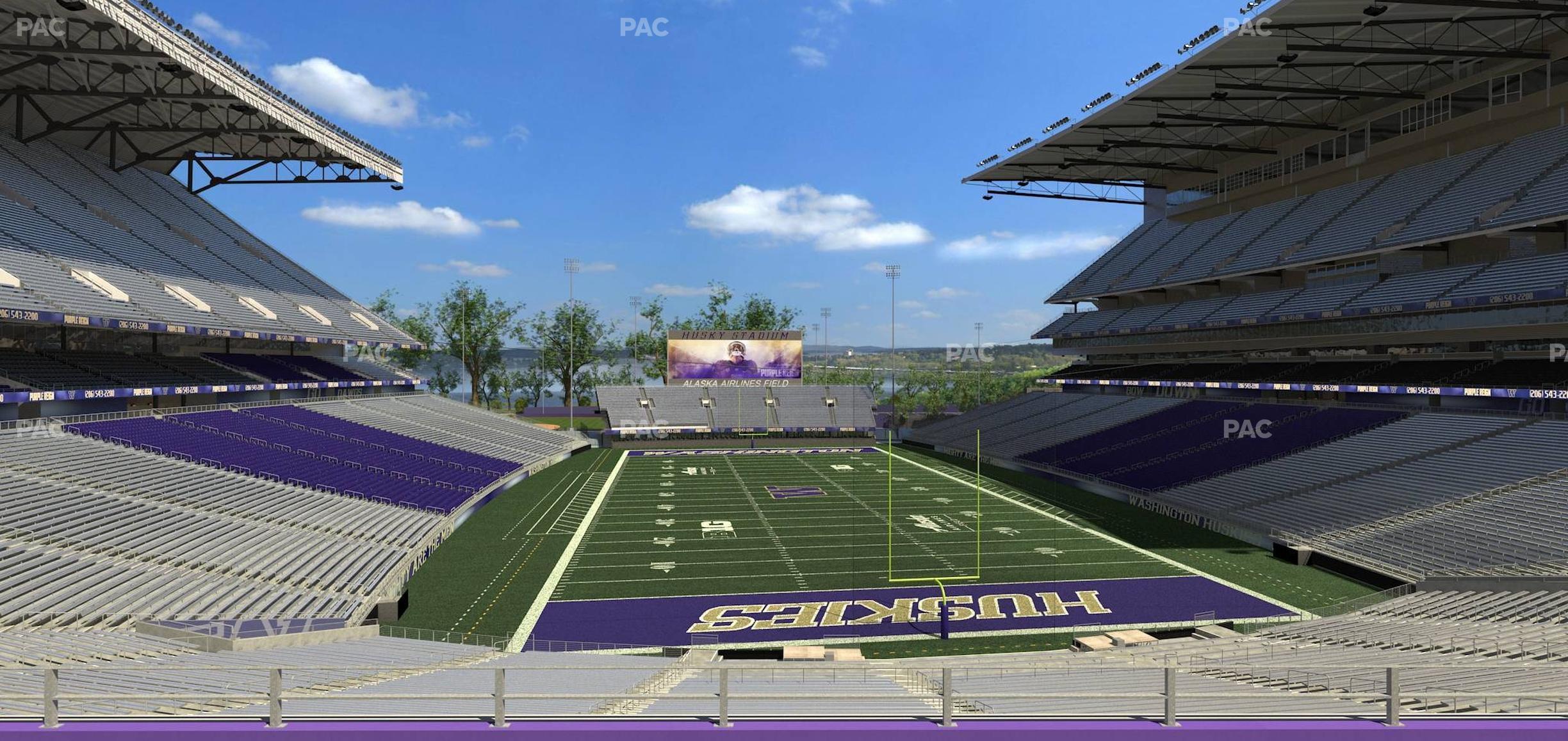 Seating view for Husky Stadium Section 219