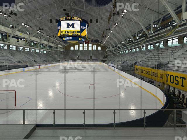 Seating view for Yost Arena Section 13