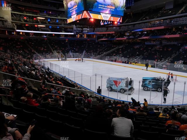 Seating view for Rogers Place Section 115