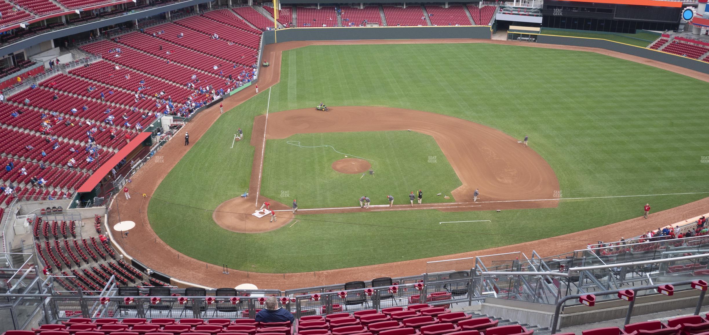 Seating view for Great American Ball Park Section 528