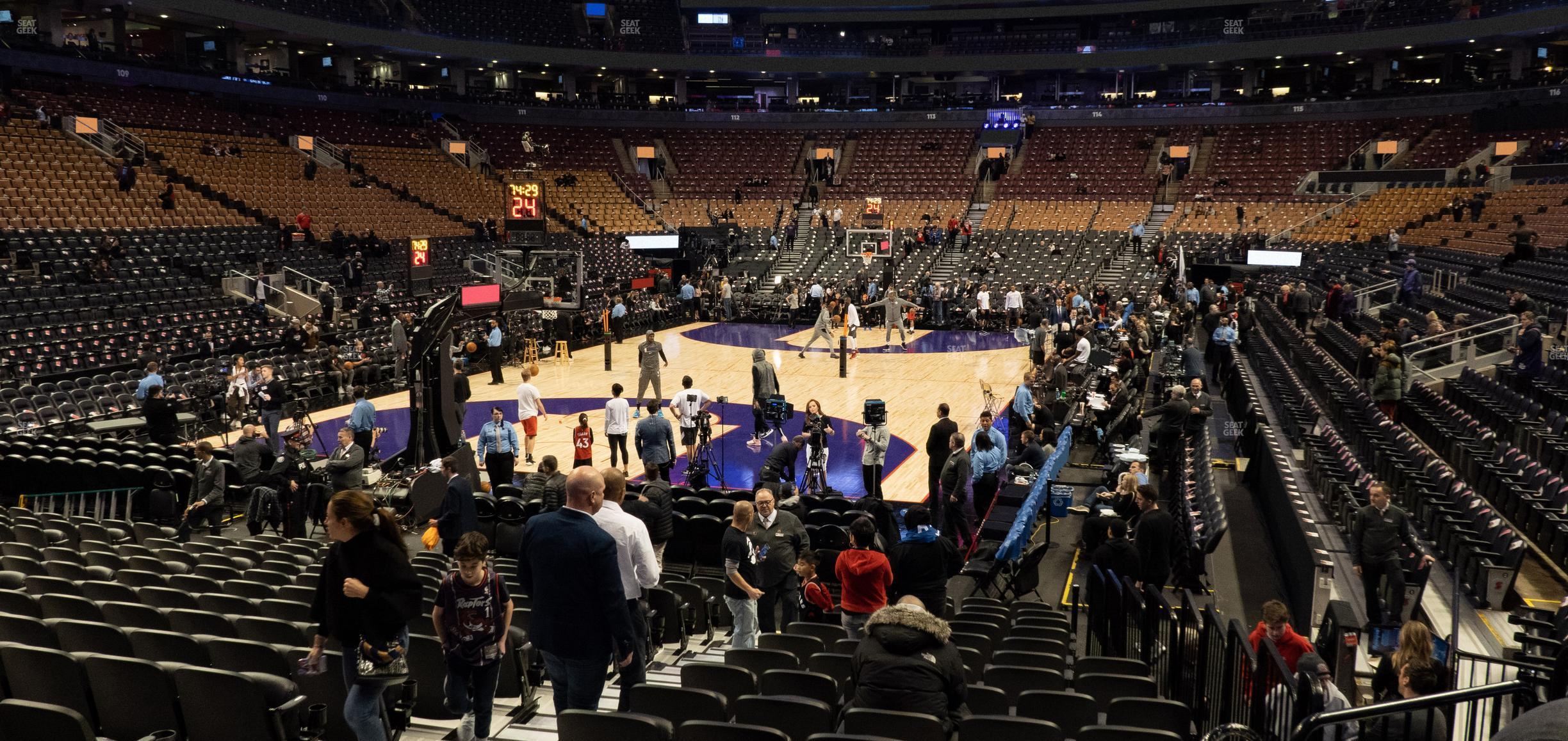 Seating view for Scotiabank Arena Section 101