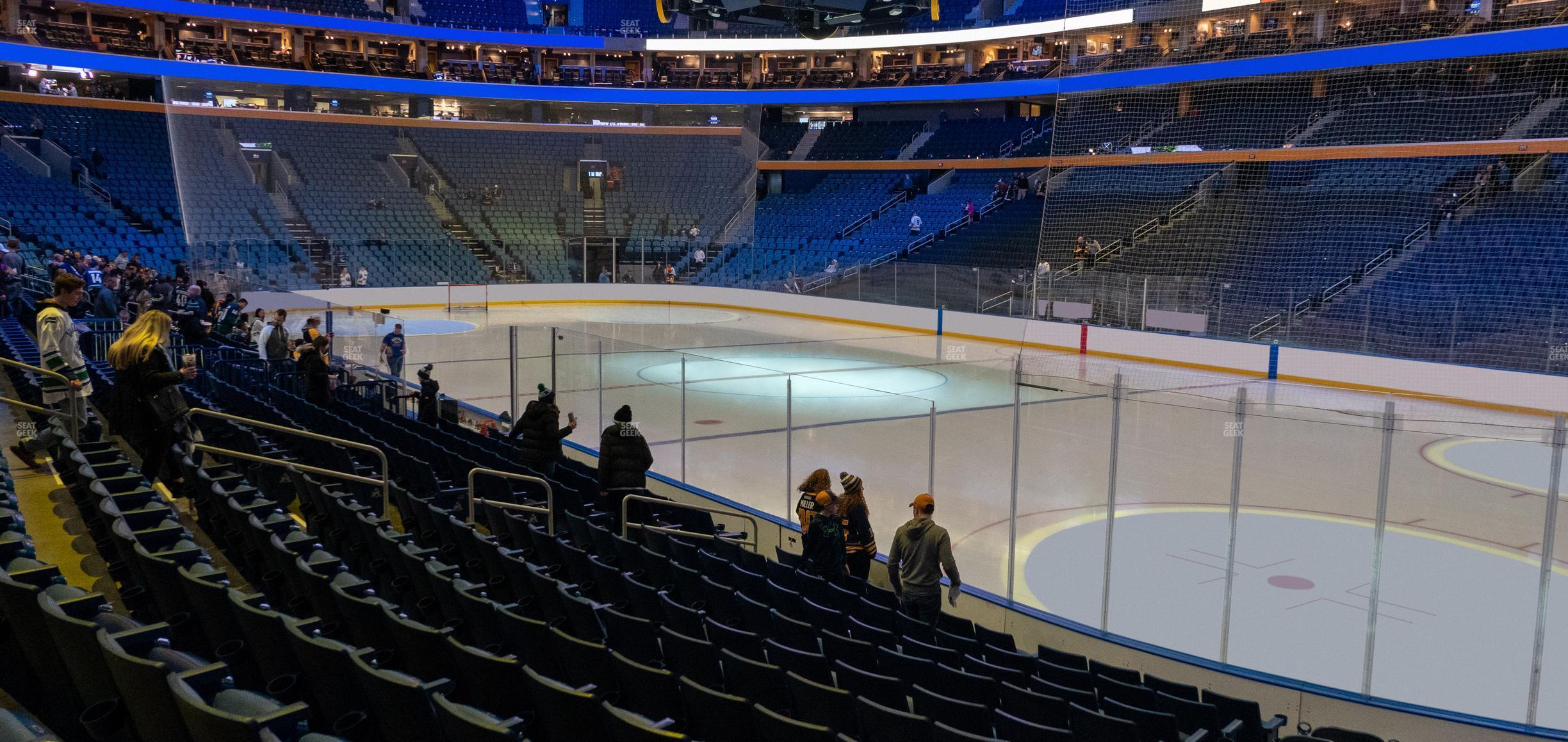 Seating view for KeyBank Center Section 102