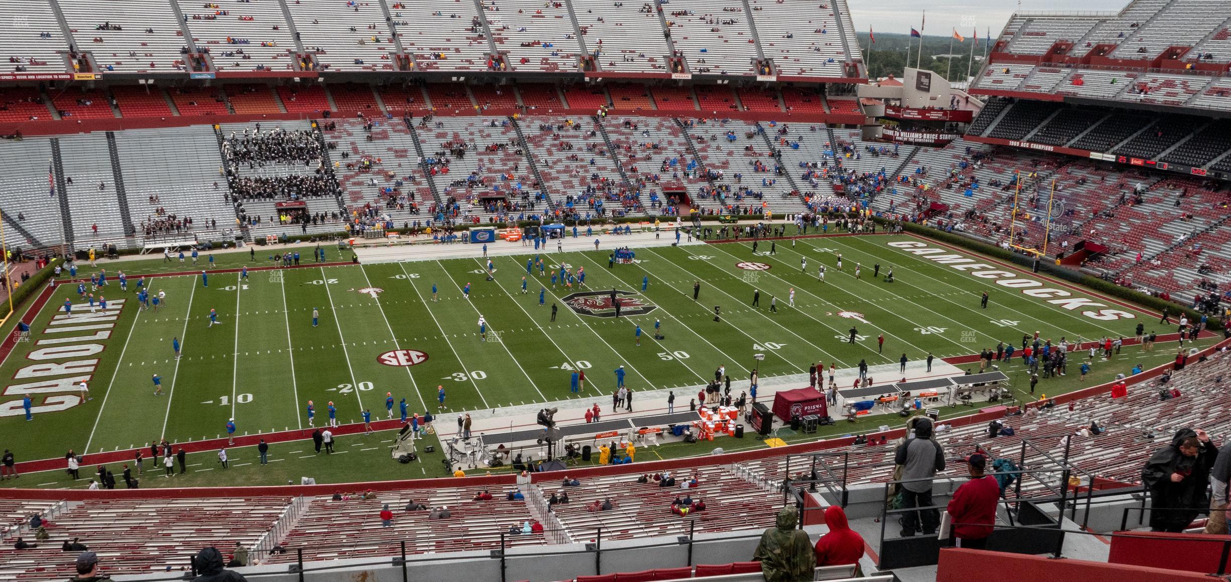 Seating view for Williams Brice Stadium Section 303