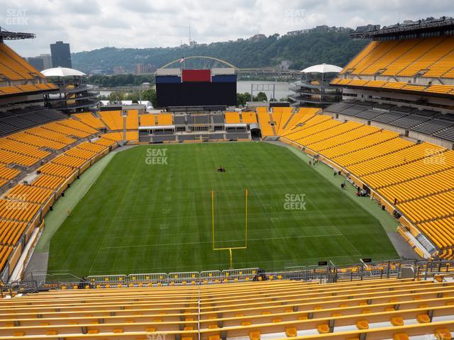 Seating view for Acrisure Stadium Section 522