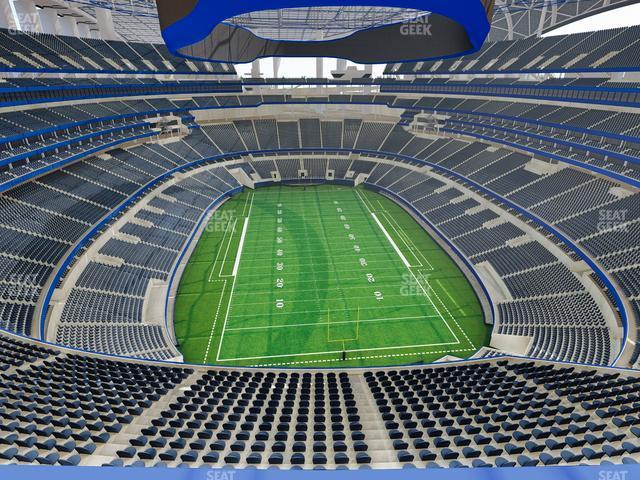 Seating view for SoFi Stadium Section 457