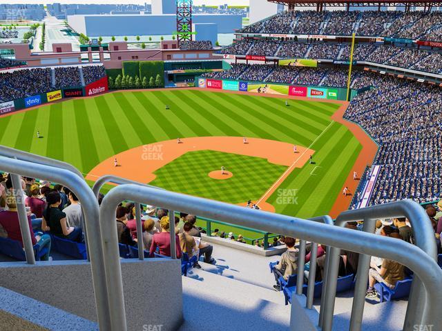 Seating view for Citizens Bank Park Section 422 V