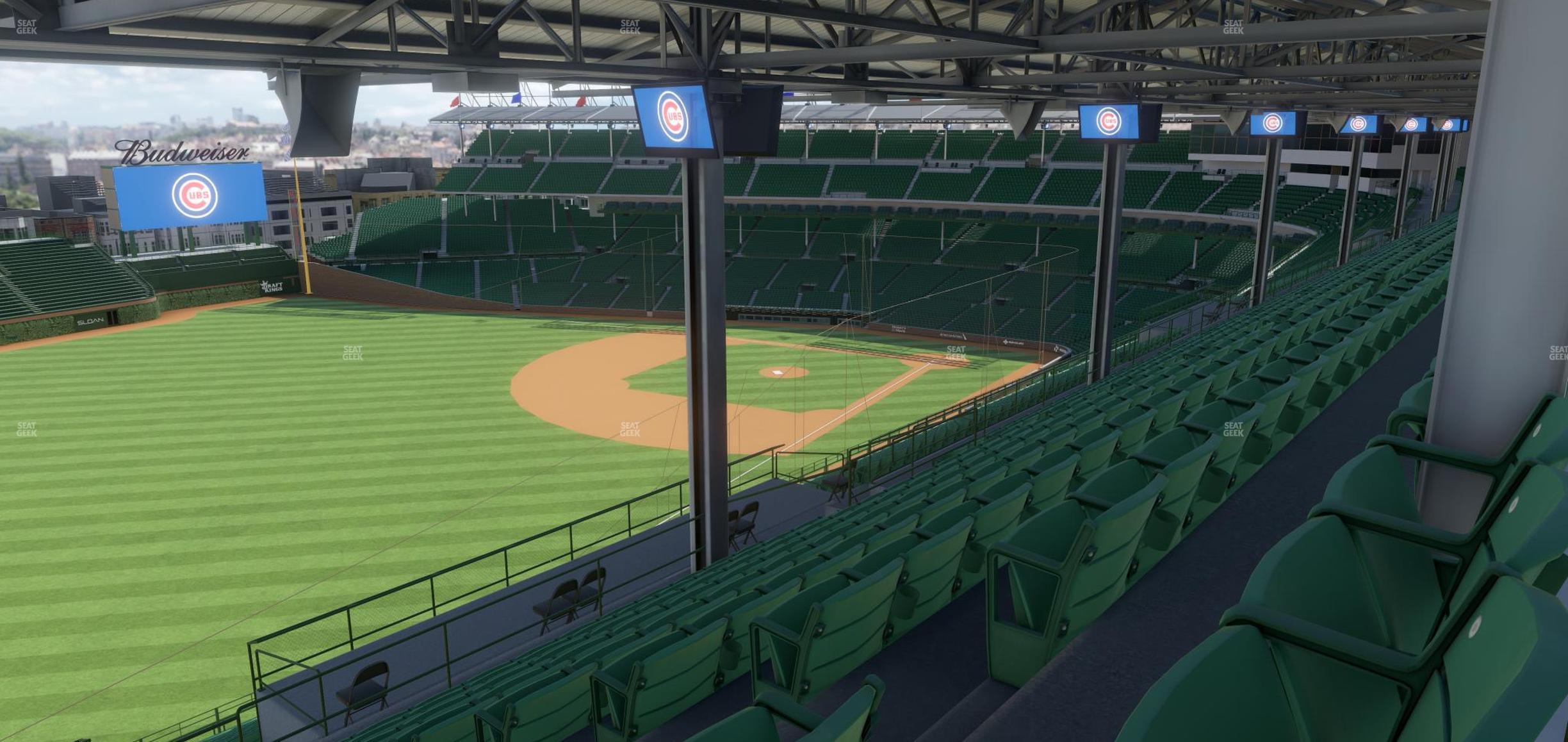 Seating view for Wrigley Field Section 403 Left