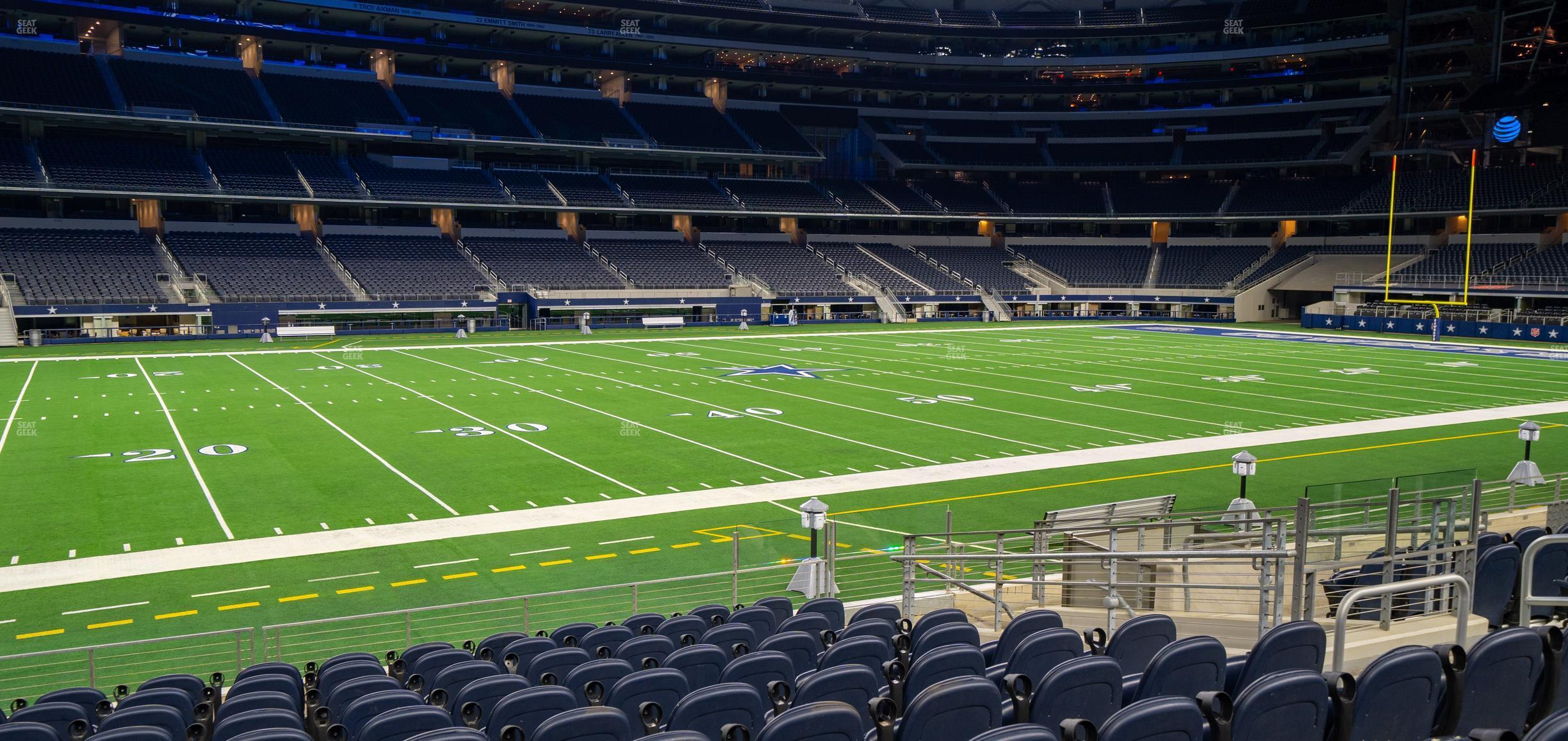 Seating view for AT&T Stadium Section C 113