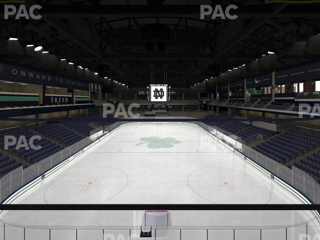 Seating view for Compton Family Ice Arena Section 115