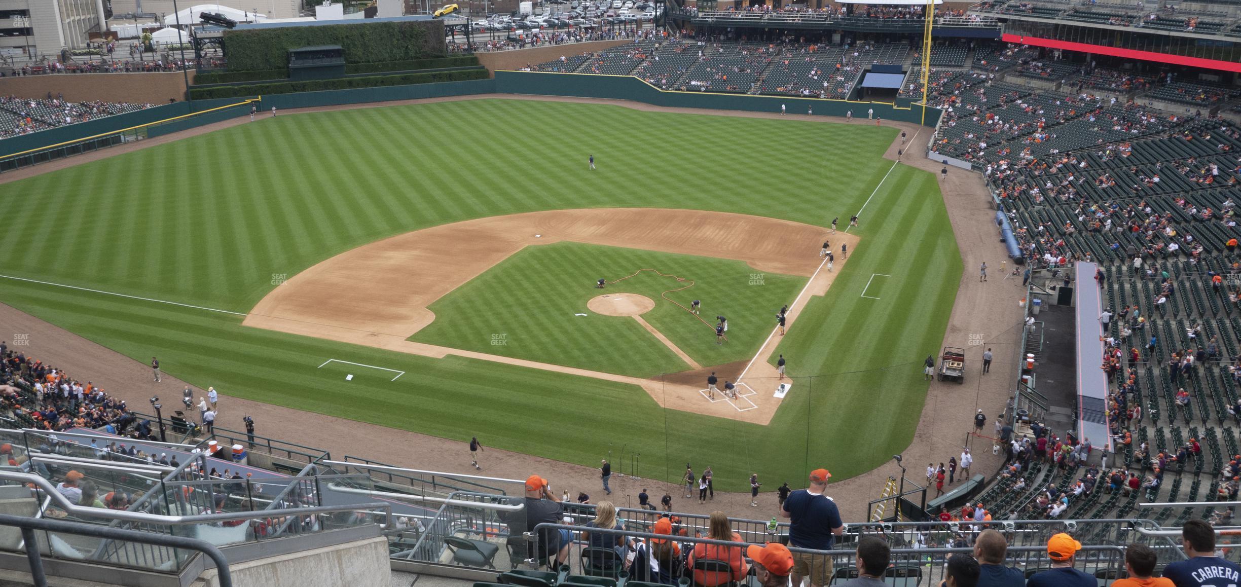 Seating view for Comerica Park Section 330