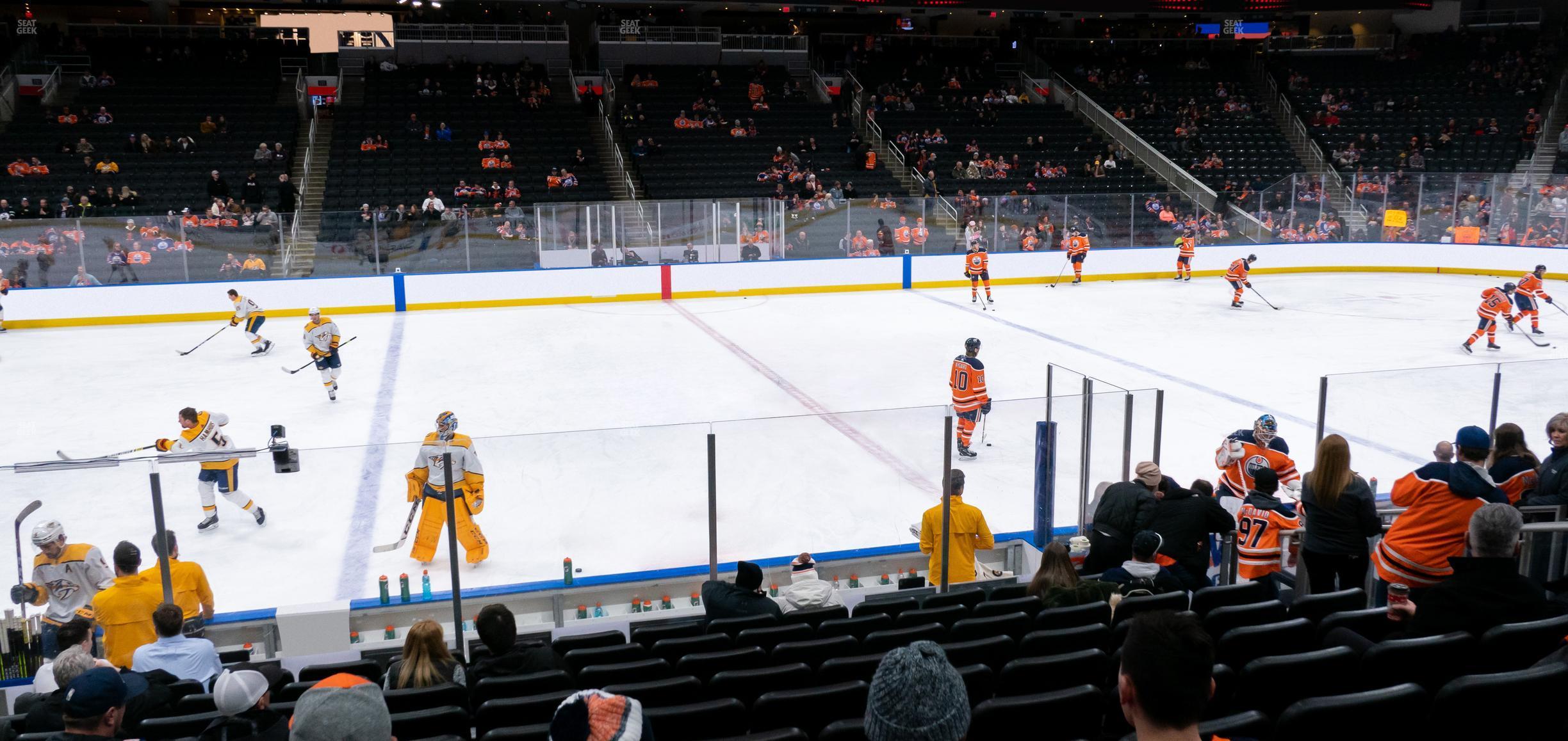 Seating view for Rogers Place Section 103