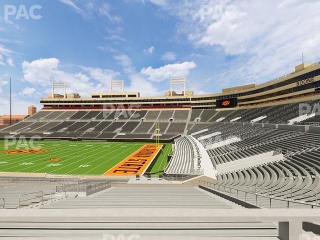 Seating view for Boone Pickens Stadium Section 130