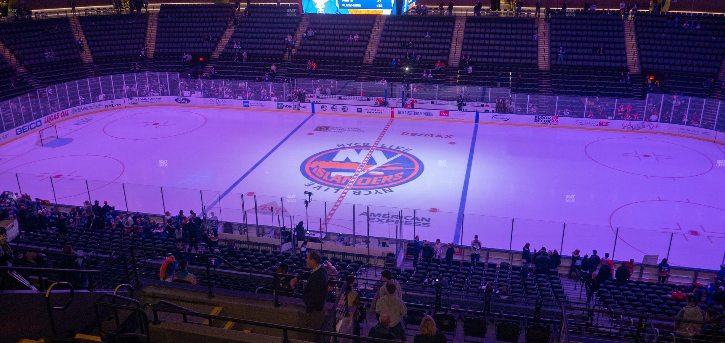 Seating view for Nassau Coliseum Section 202