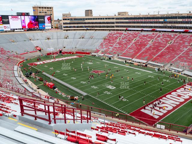 Seating view for Camp Randall Stadium Section Aa