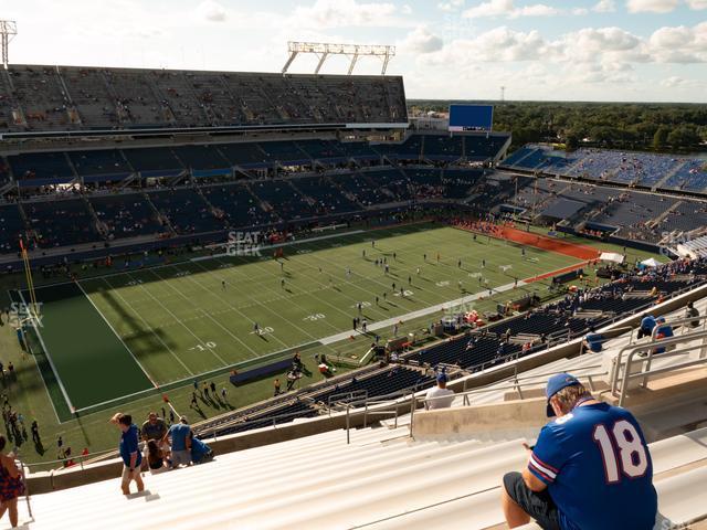 Seating view for Camping World Stadium Section 214