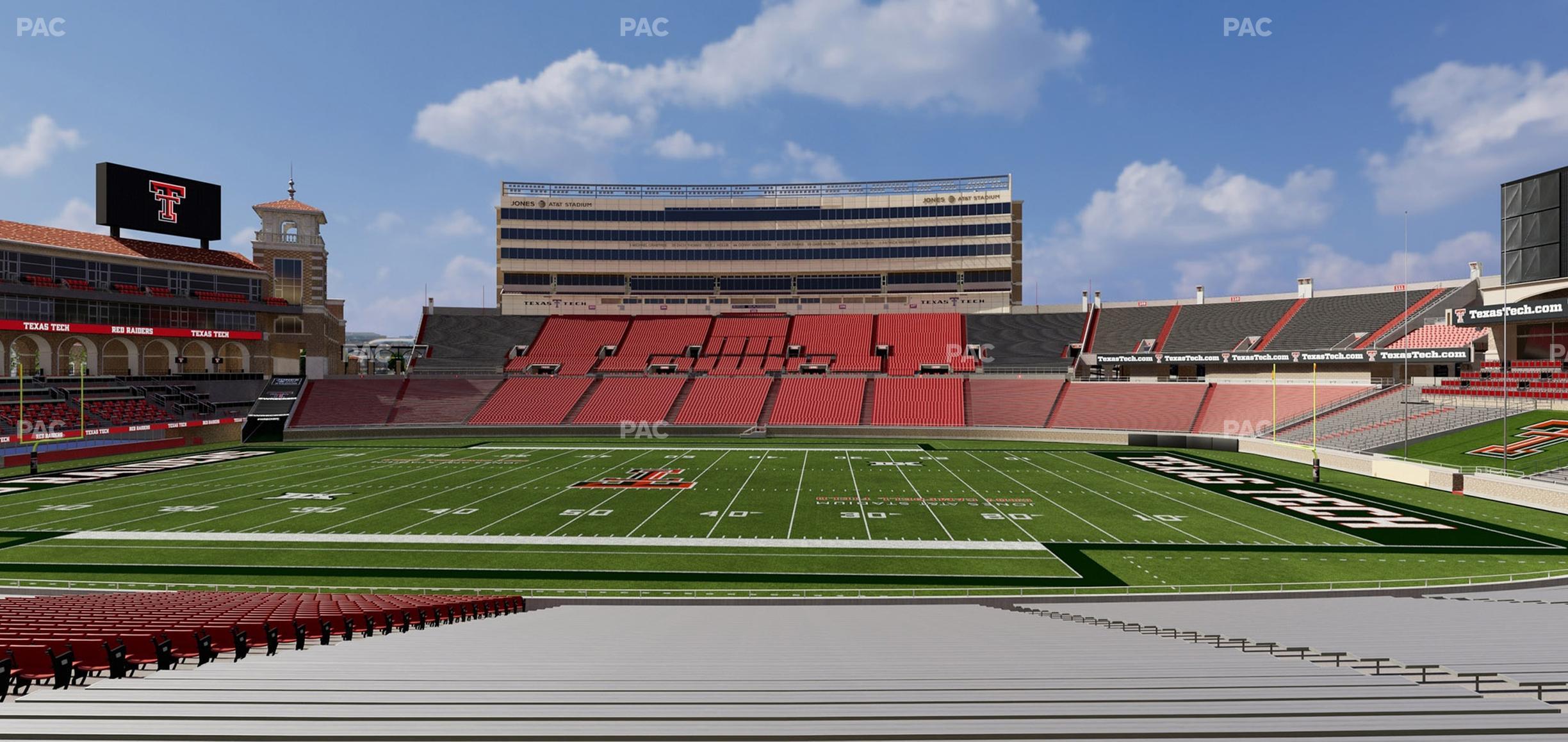 Seating view for Jones AT&T Stadium Section 18