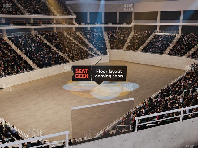 Seating view for Moody Center ATX Section Porch Suite 14