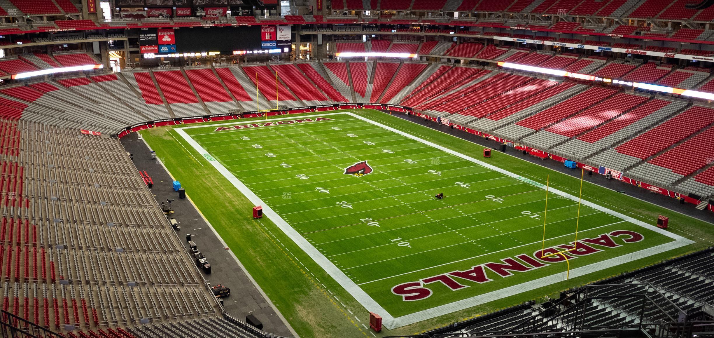 Seating view for State Farm Stadium Section Terrace 402