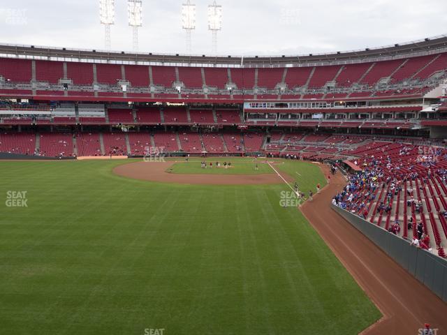 Seating view for Great American Ball Park Section 405