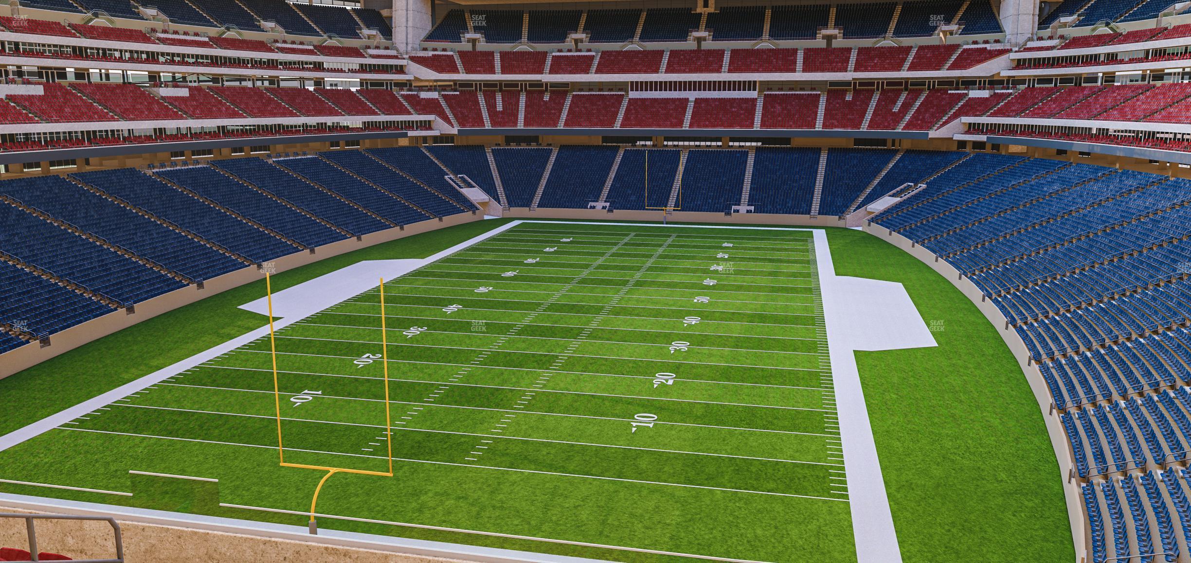 Seating view for NRG Stadium Section 322