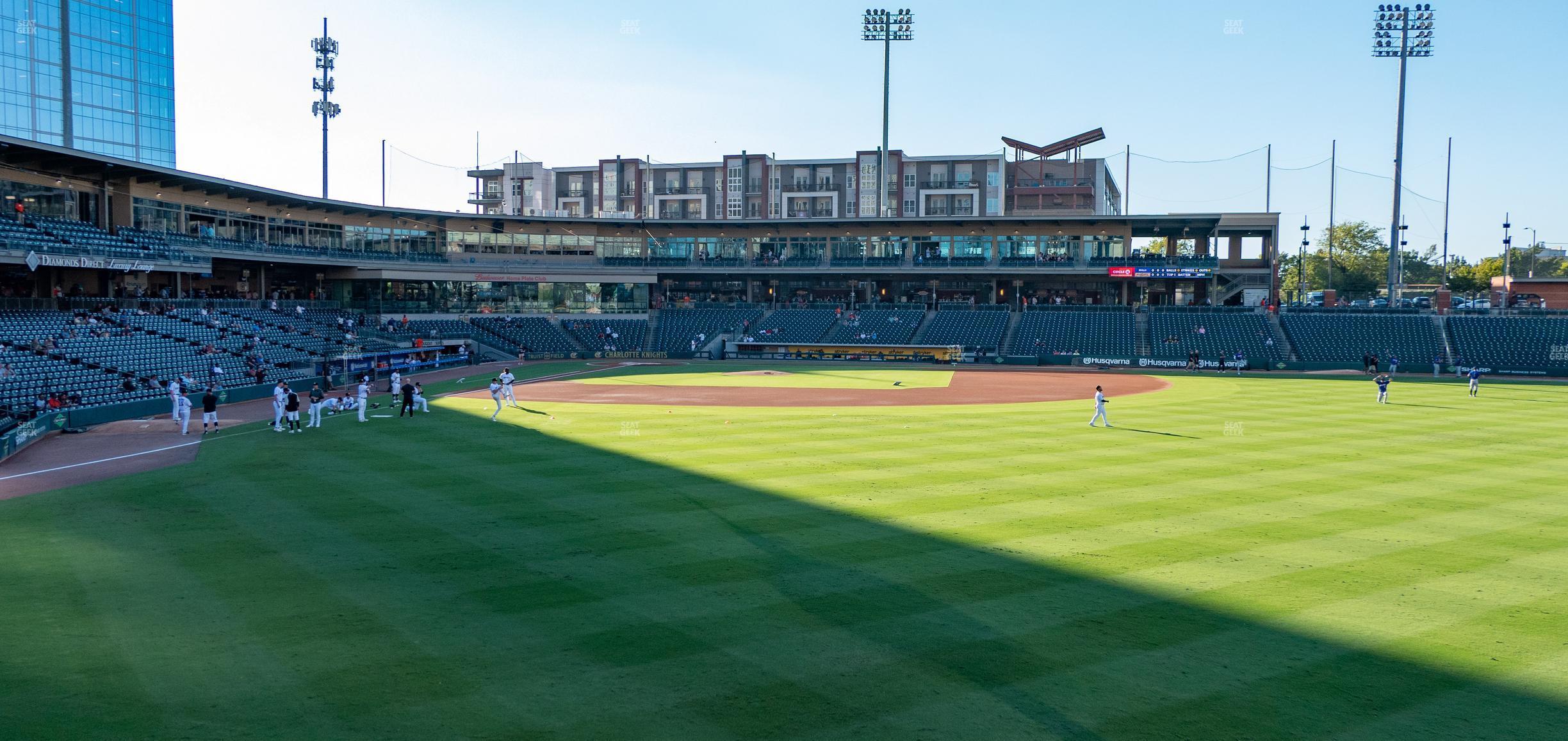 Seating view for Truist Field Section Home Run 5