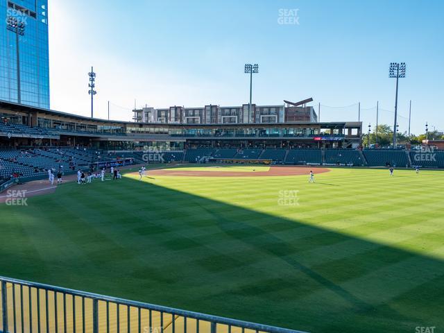 Seating view for Truist Field Section Home Run 5