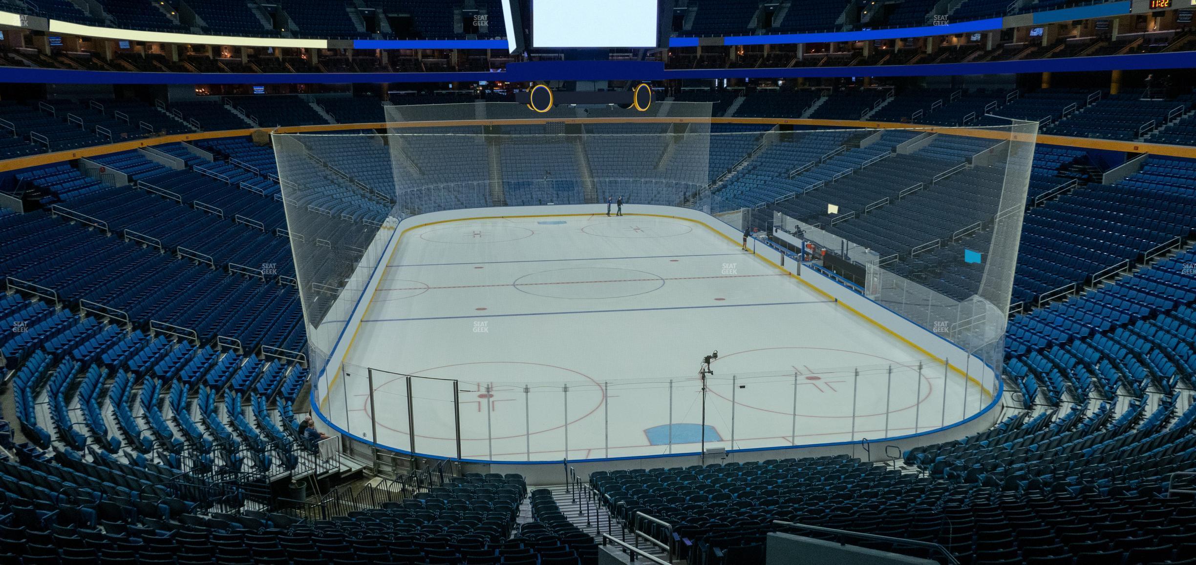 Seating view for KeyBank Center Section Studio Box 5