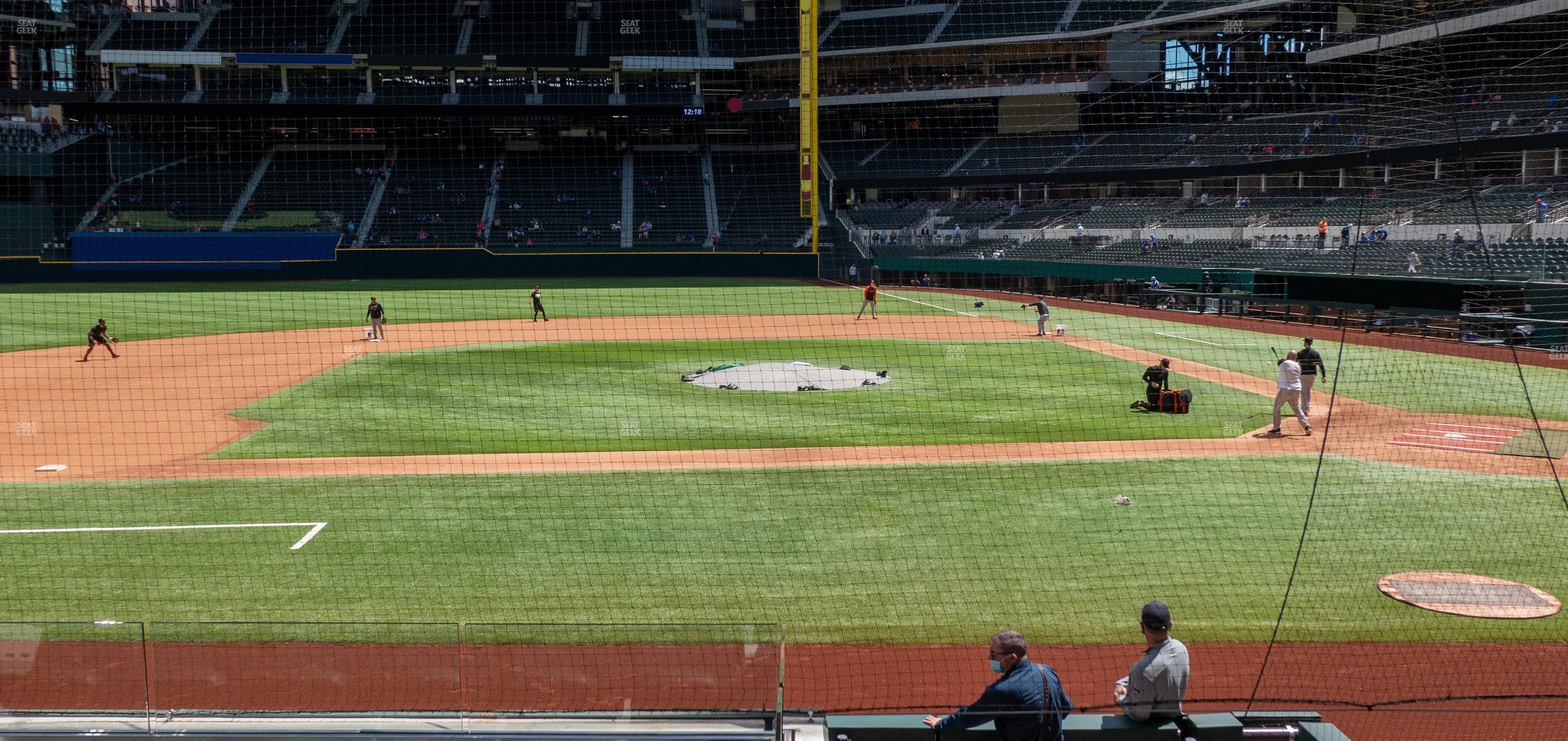 Seating view for Globe Life Field Section 8