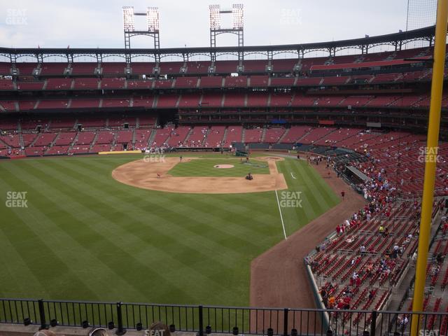 Seating view for Busch Stadium Section Left Field Loge 271