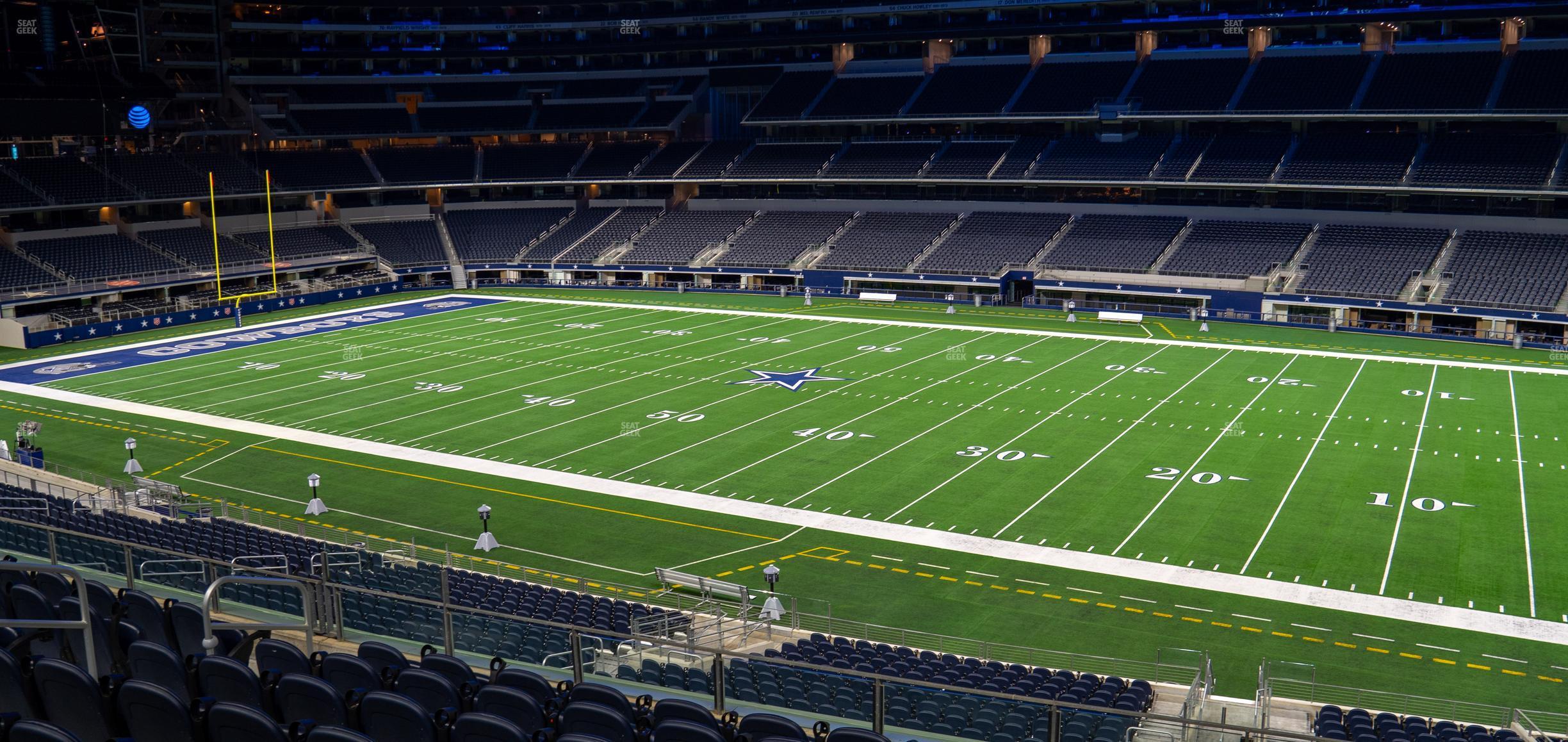 Seating view for AT&T Stadium Section C 232