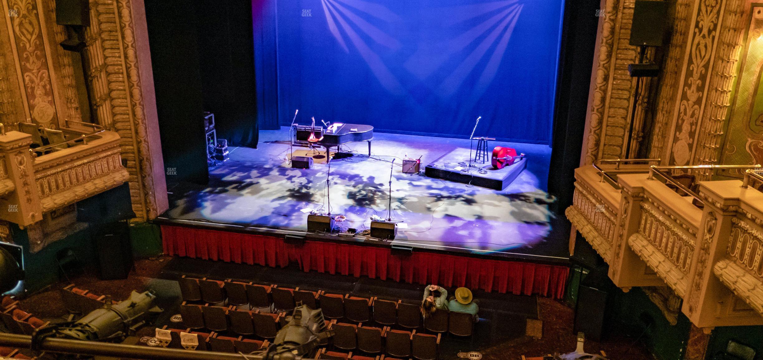 Seating view for Paramount Theatre Austin Section Mezzanine Right Center