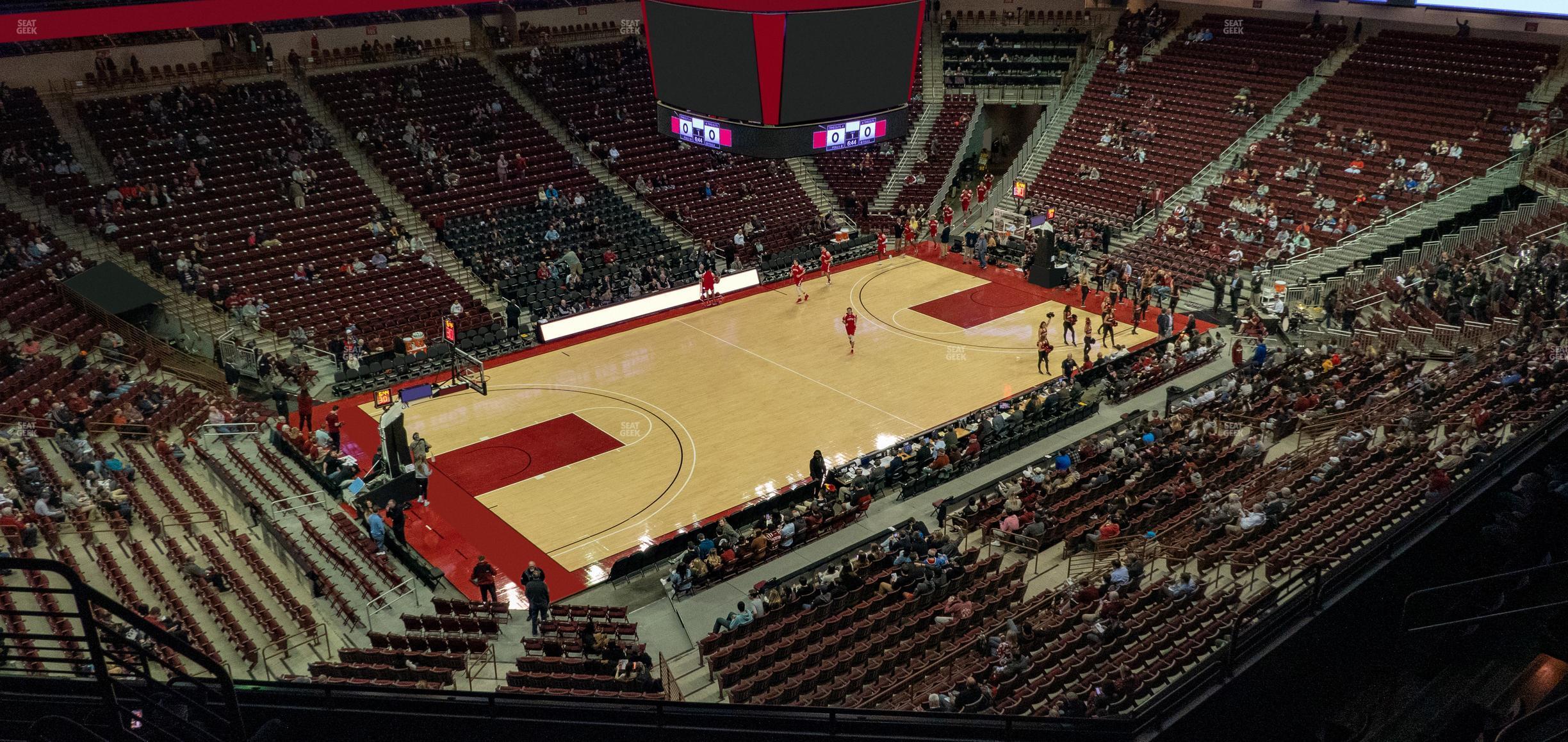 Seating view for Colonial Life Arena Section 225