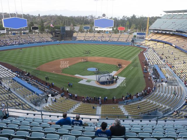 Seating view for Dodger Stadium Section 5 Rs