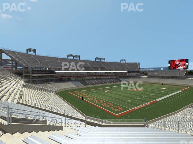 Seating view for TDECU Stadium Section 235