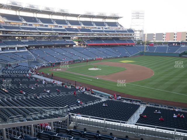 Seating view for Nationals Park Section 223