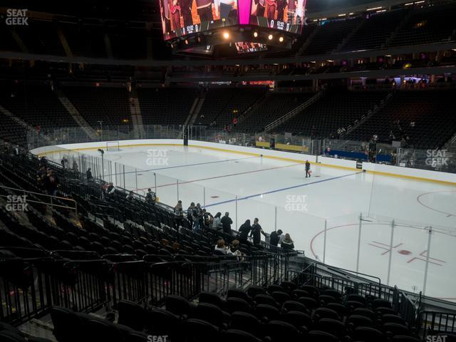 Seating view for T-Mobile Arena Section 18