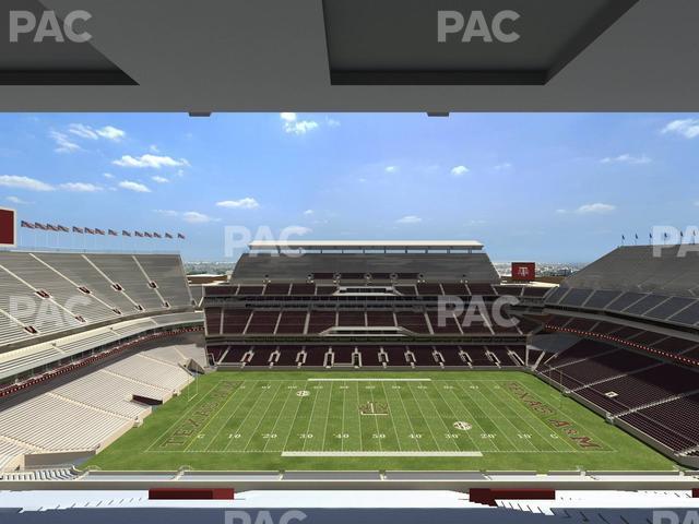 Seating view for Kyle Field Section 335