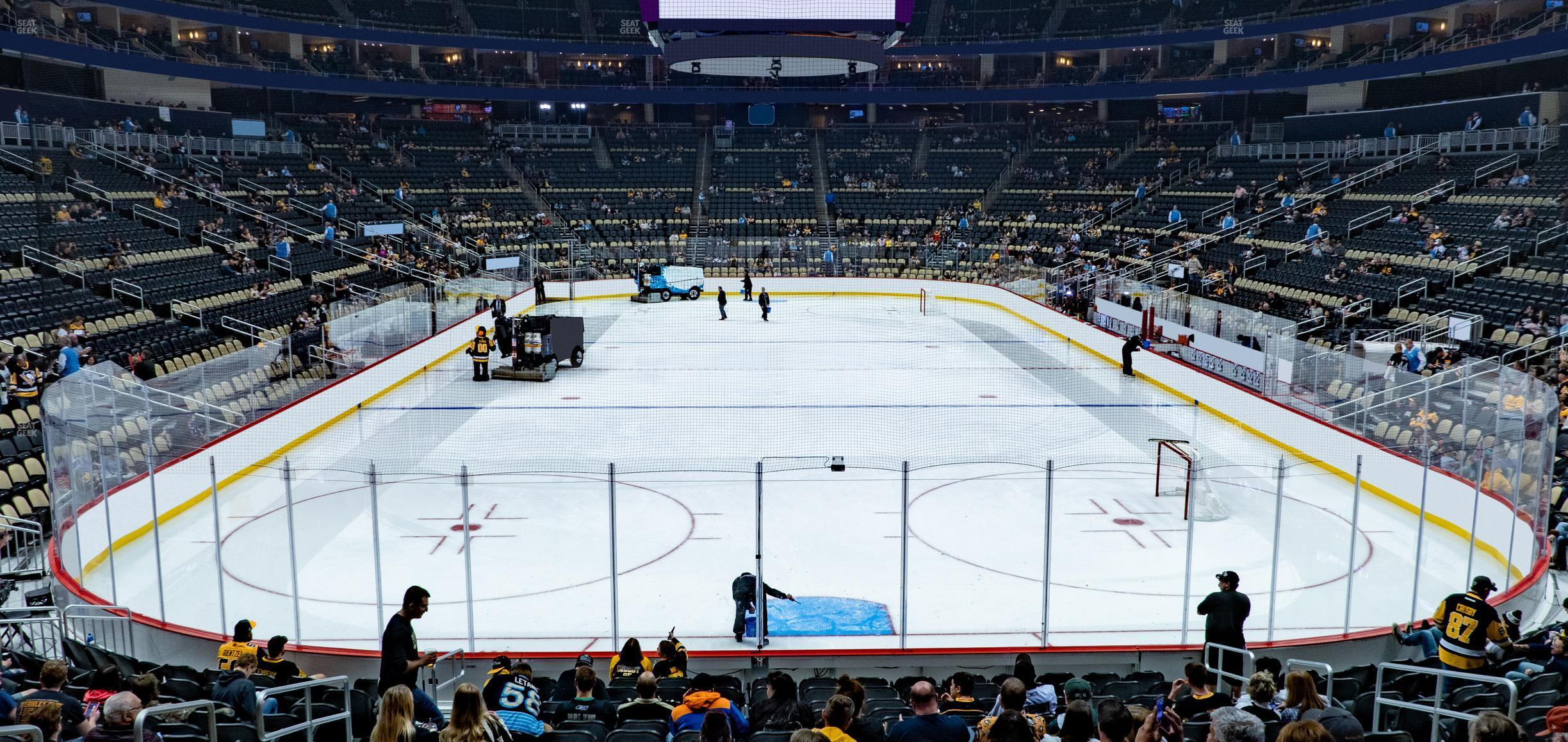 Seating view for PPG Paints Arena Section 107