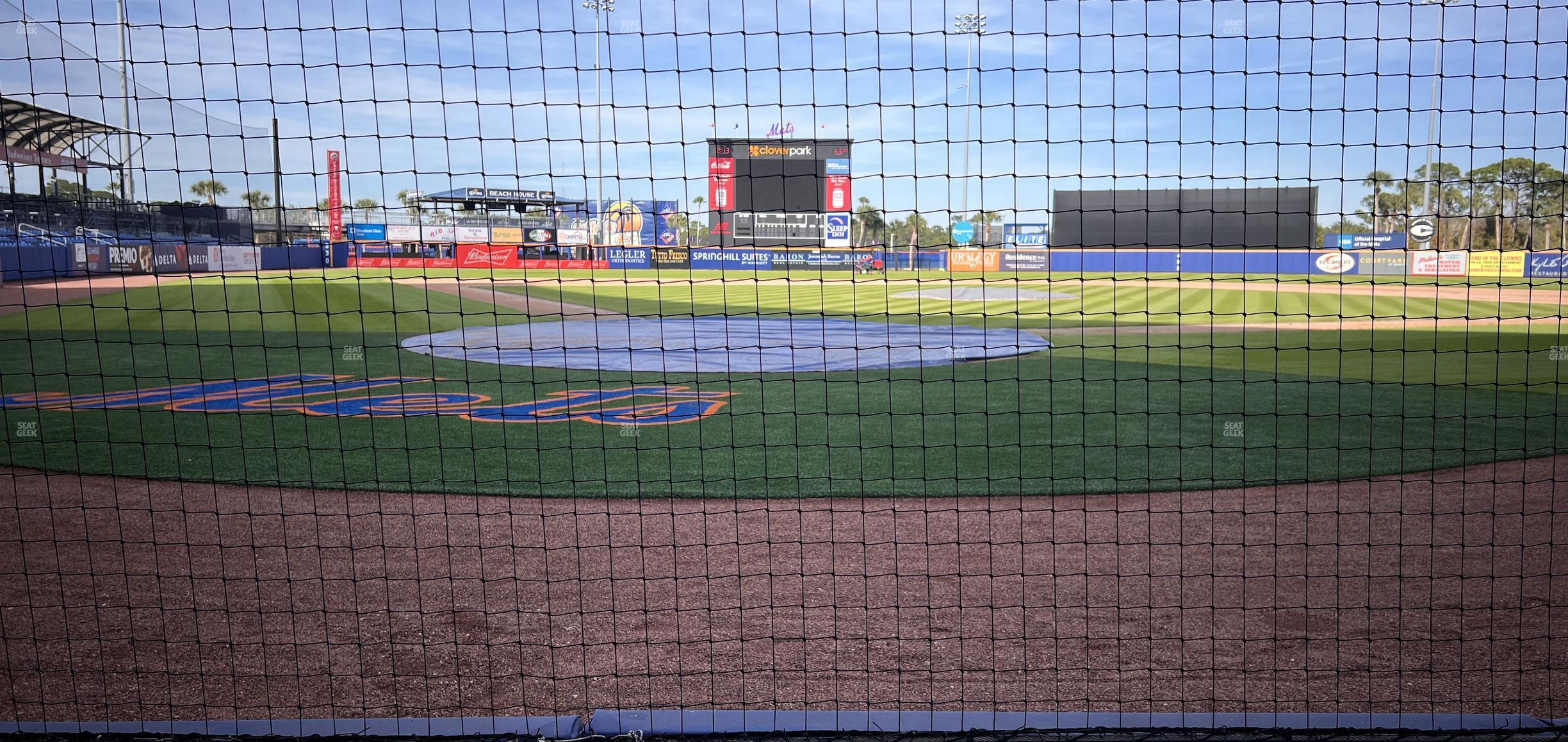 Seating view for Clover Park Section Premium Box 9