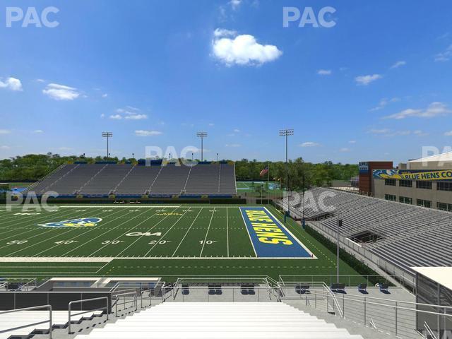 Seating view for Delaware Stadium Section A