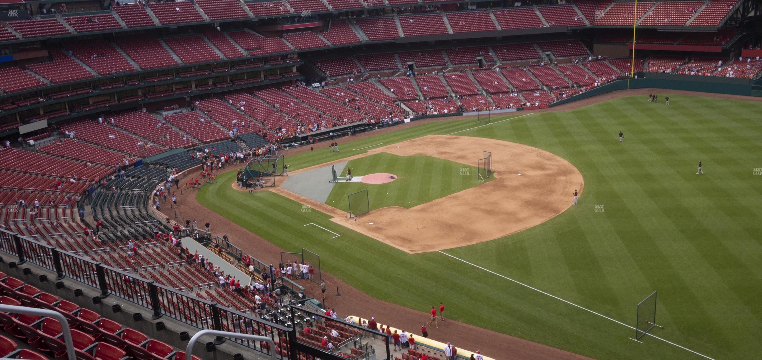 Seating view for Busch Stadium Section Right Field Pavilion 335