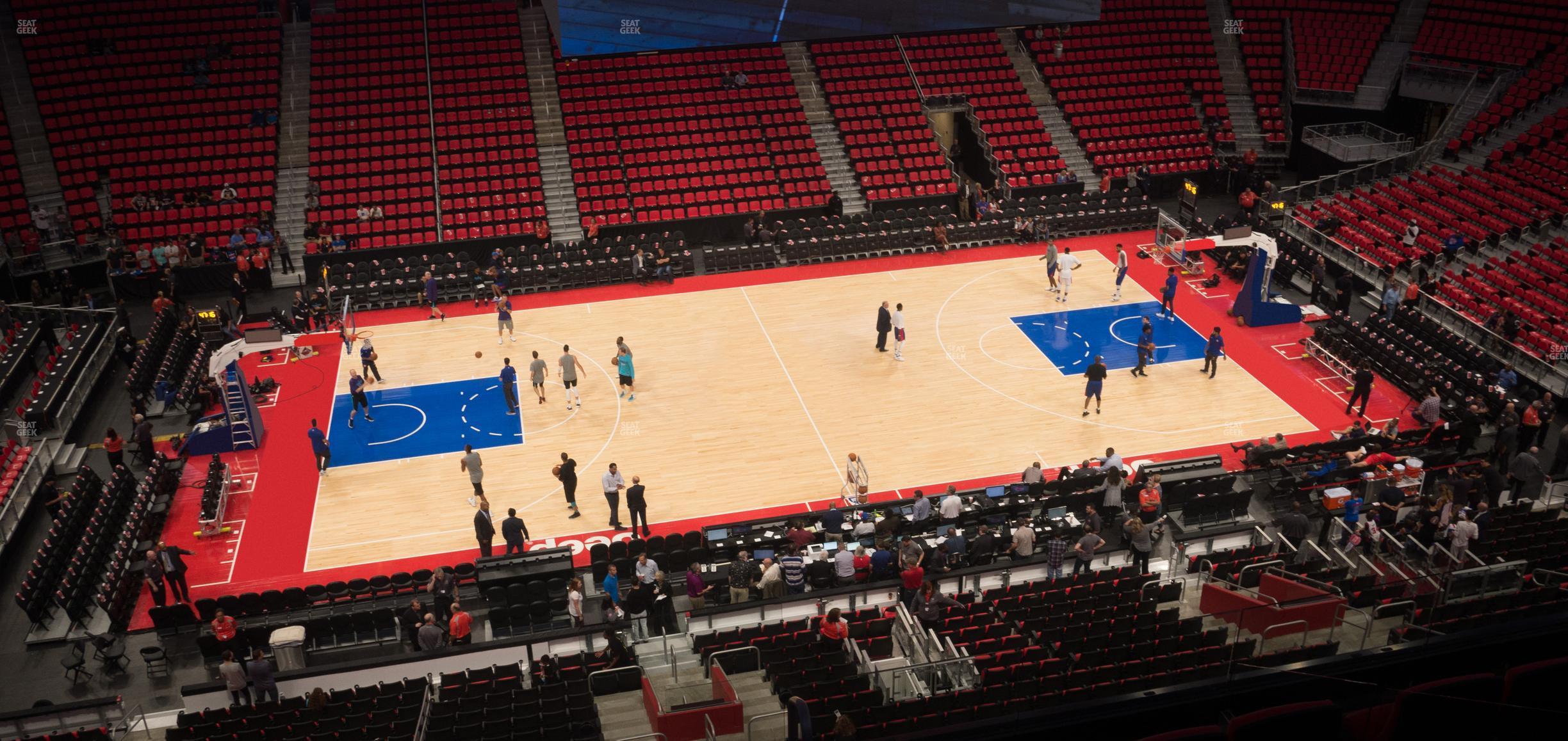 Seating view for Little Caesars Arena Section Mezzanine 29