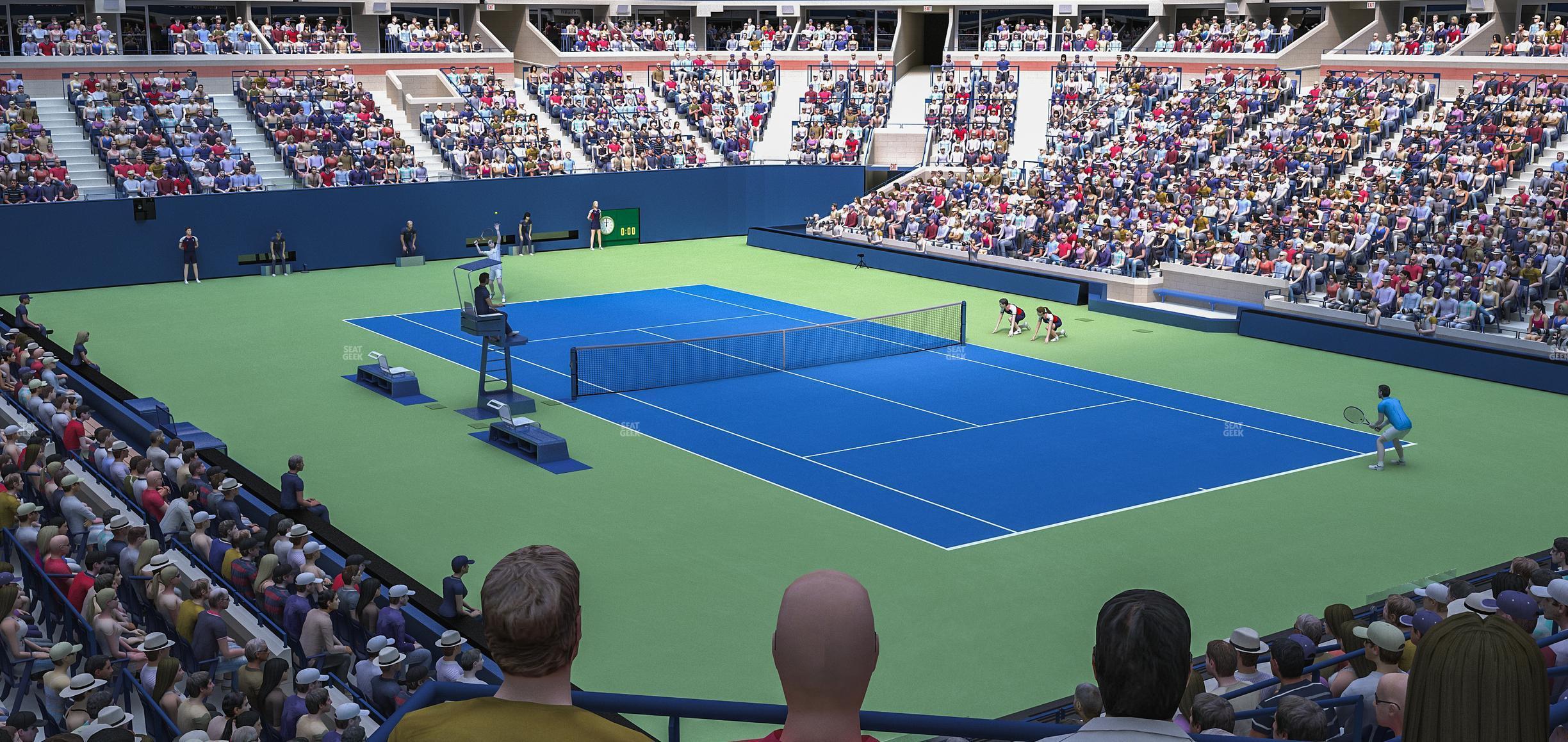 Seating view for Arthur Ashe Stadium Section Suite 142