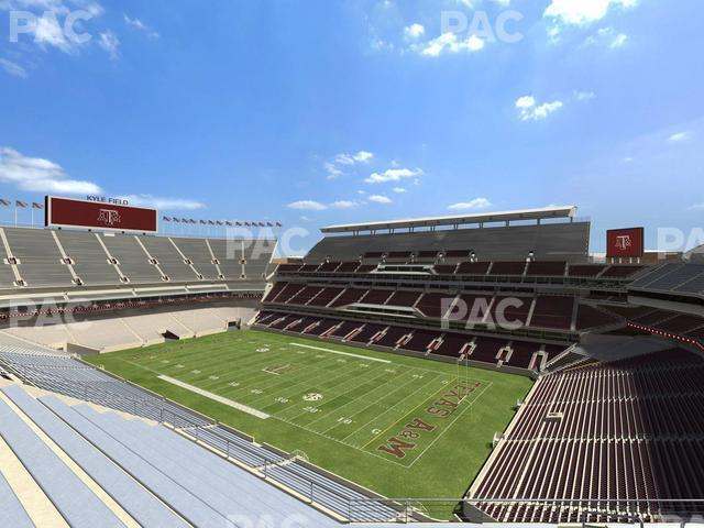 Seating view for Kyle Field Section 329