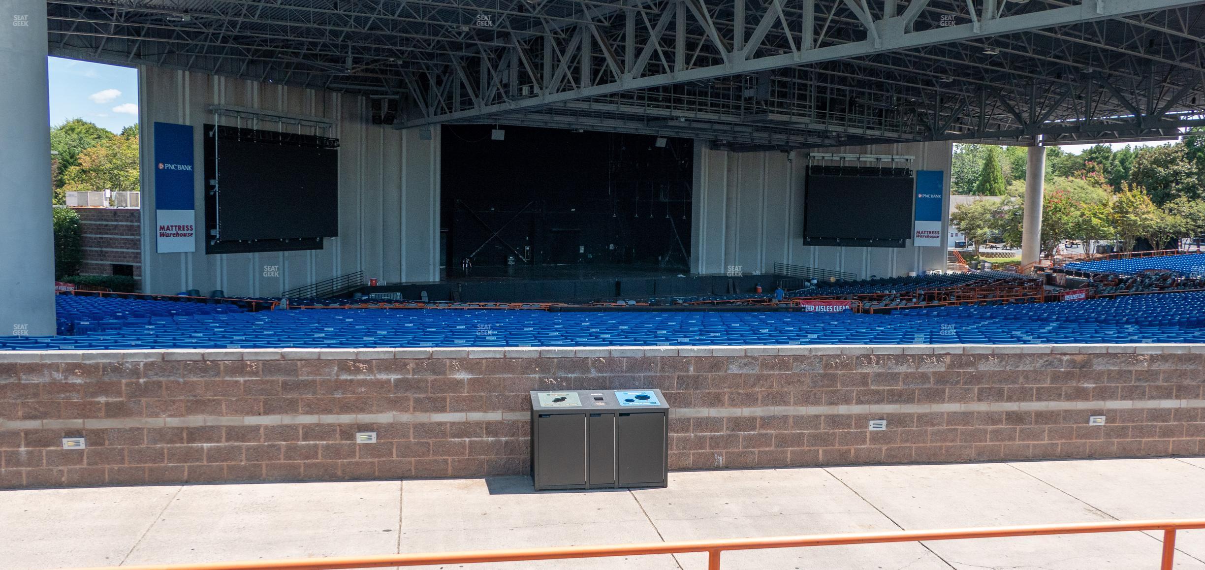 Seating view for PNC Music Pavilion Section Terrace 14