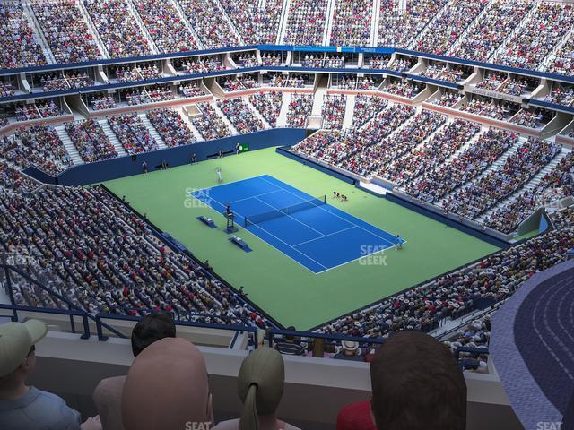 Seating view for Arthur Ashe Stadium Section 337