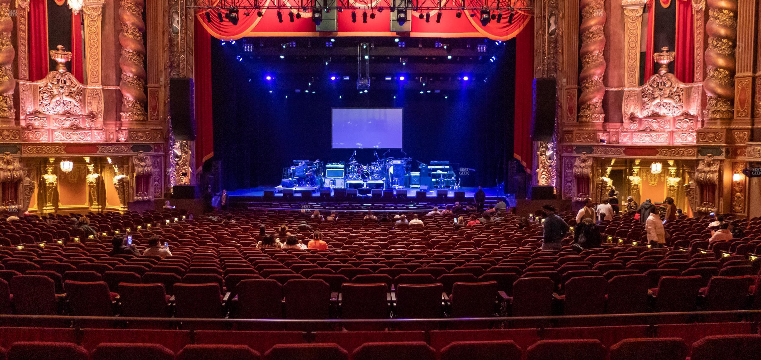 Seating view for Radio City Music Hall Section Orchestra 6