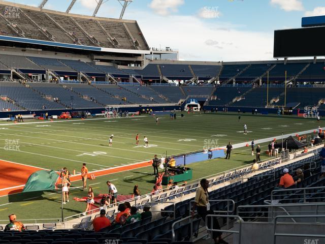 Seating view for Camping World Stadium Section 141