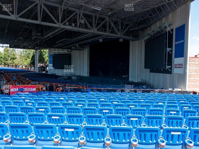 Seating view for PNC Music Pavilion Section Pavilion 4